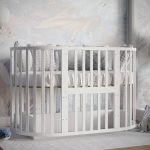 Кроватка Incanto Stella 11 в 1, цвет белый с маятником поперечного качания