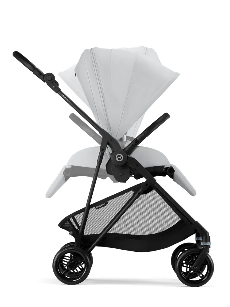 Cybex Melio Carbon Fog Grey 2025 (светло-серый) 2 в 1