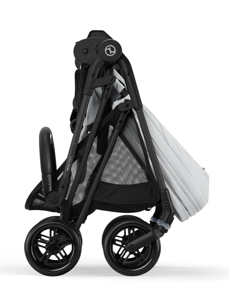 Cybex Melio Carbon Fog Grey 2025 (светло-серый) 2 в 1