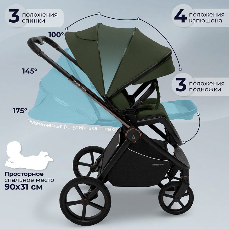Sweet Baby Elegante Therma 2 в 1 Green