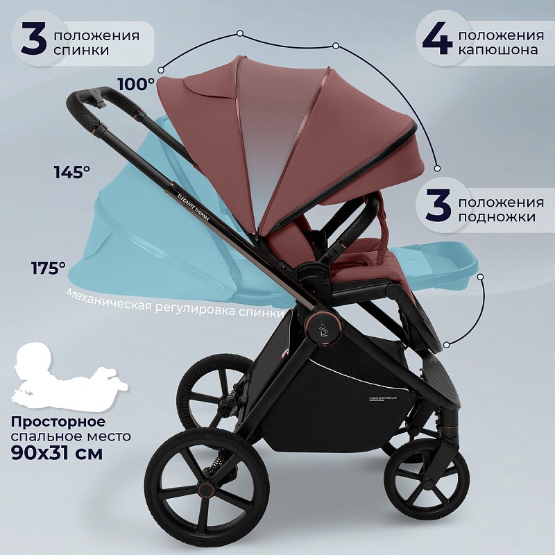 Sweet Baby Elegante Therma 2 в 1 Mokka