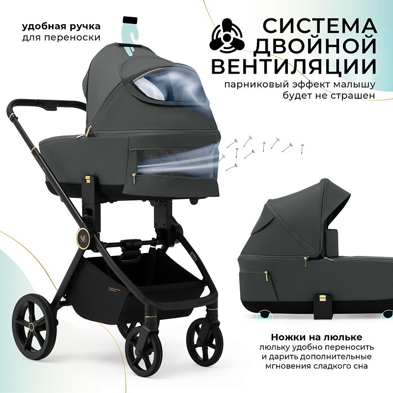 Sweet Baby Stella Plus Therma 2 в 1 Dark Grey