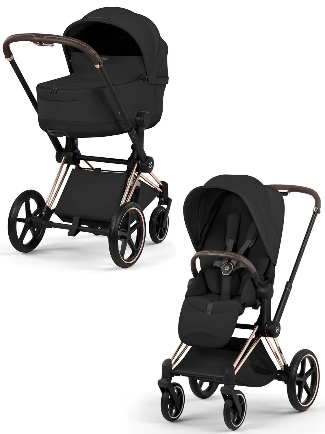 Cybex Priam V Rosegold Style Collection 2 в 1 Sepia Black