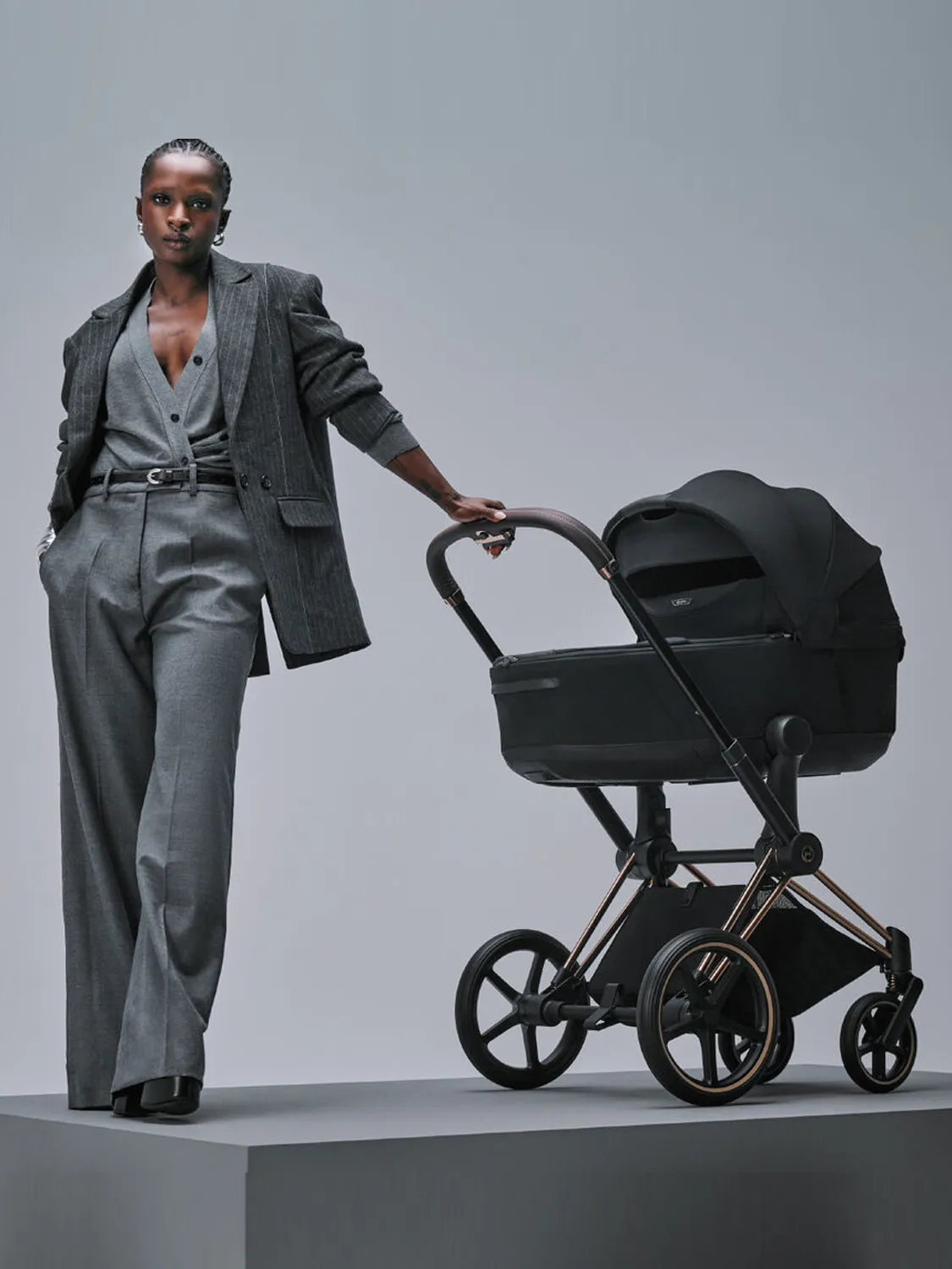 Cybex Priam V Rosegold Style Collection 2 в 1 Sepia Black