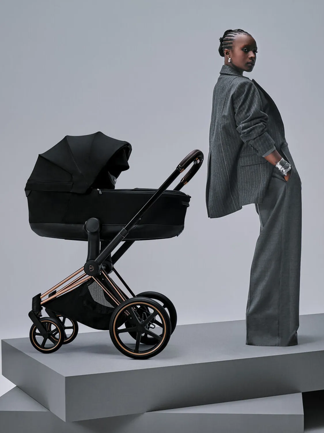 Cybex Priam V Rosegold Style Collection 2 в 1 Sepia Black