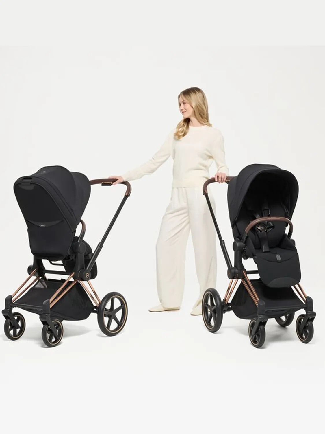 Cybex Priam V Rosegold Style Collection 2 в 1 Sepia Black