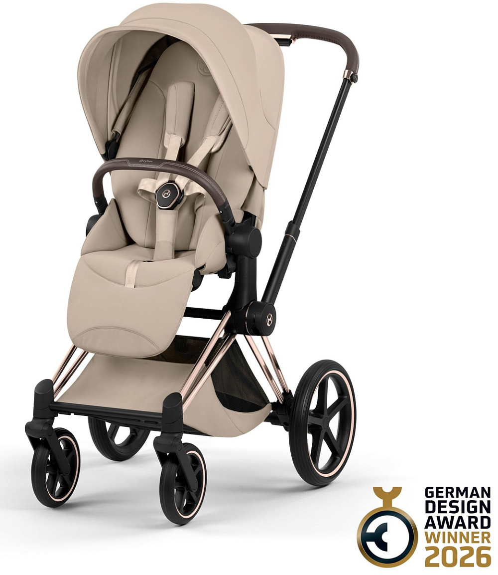 Cybex Priam V Rosegold Style Collection 2 в 1 Cozy Beige