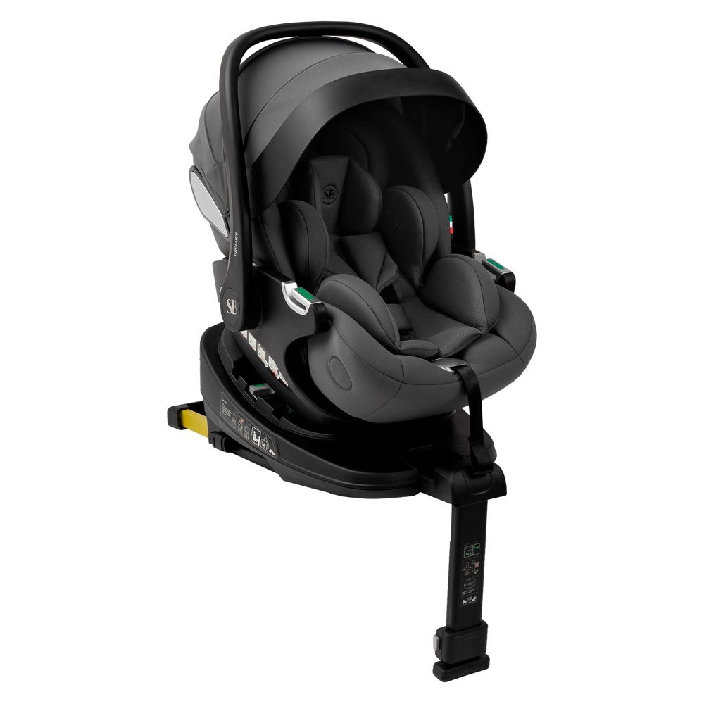 Автолюлька Sweet Baby Premier Plus с базой Isofix, Black