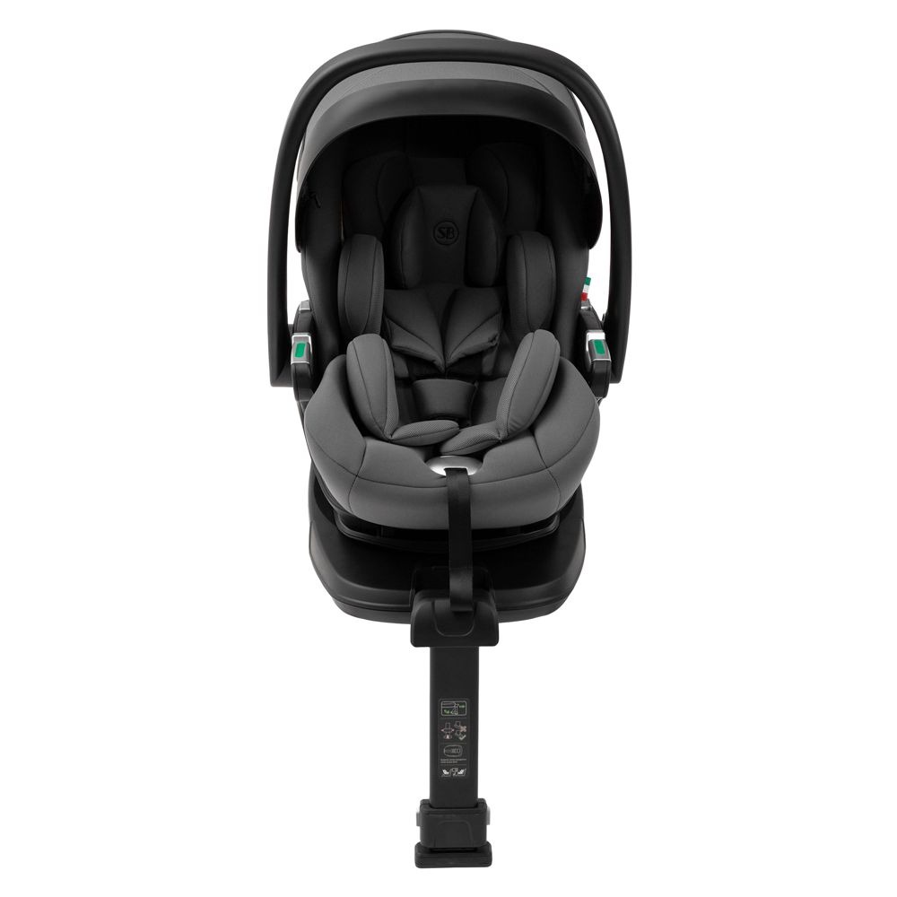 Автолюлька Sweet Baby Premier Plus с базой Isofix, Black