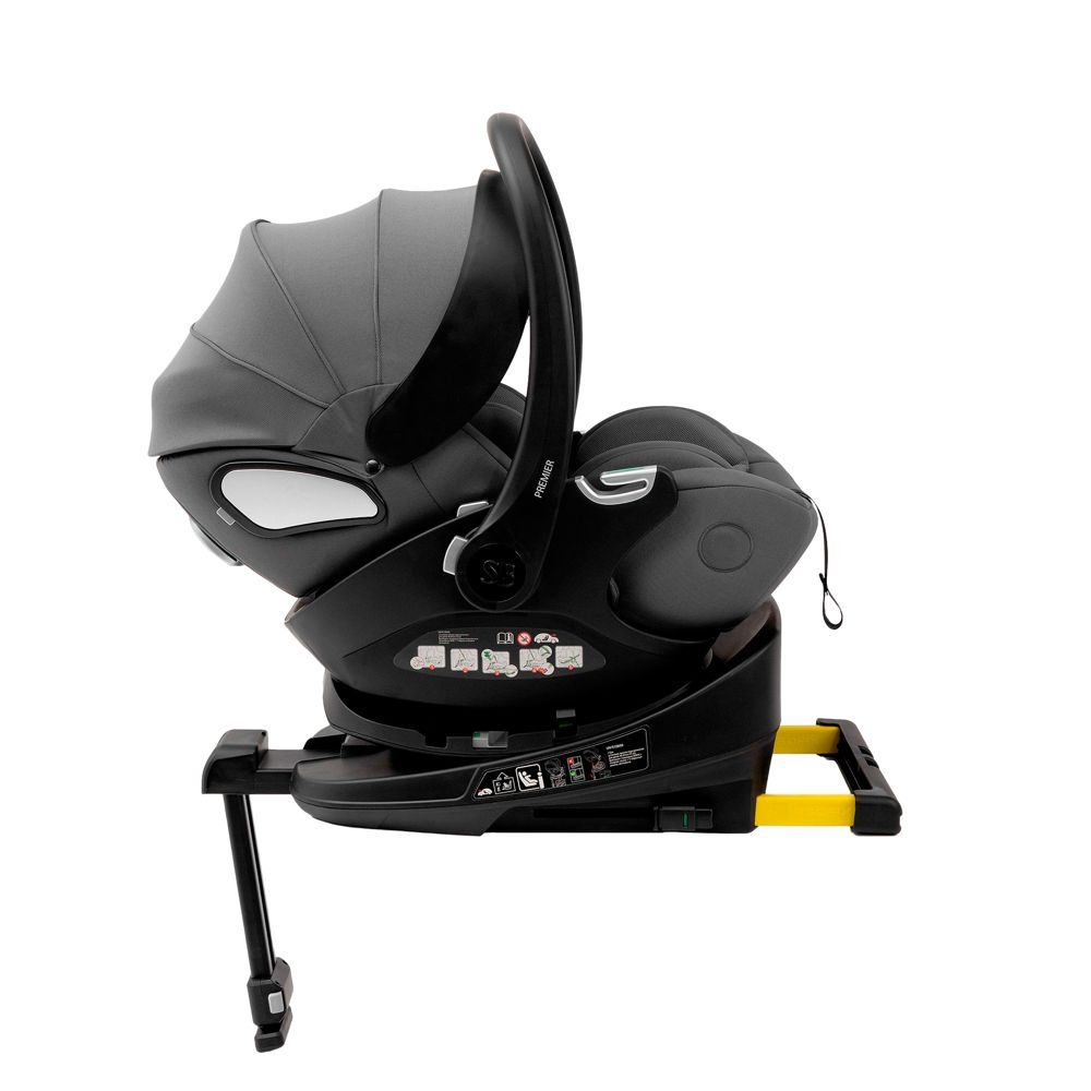 Автолюлька Sweet Baby Premier Plus с базой Isofix, Black