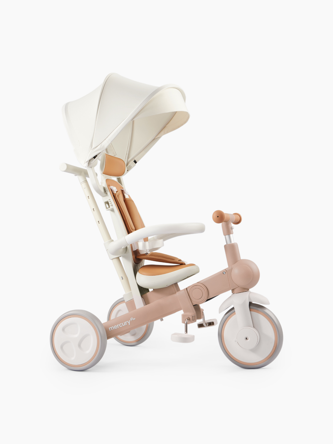 Велосипед трёхколёсный складной Happy Baby MERCURY PRO Beige