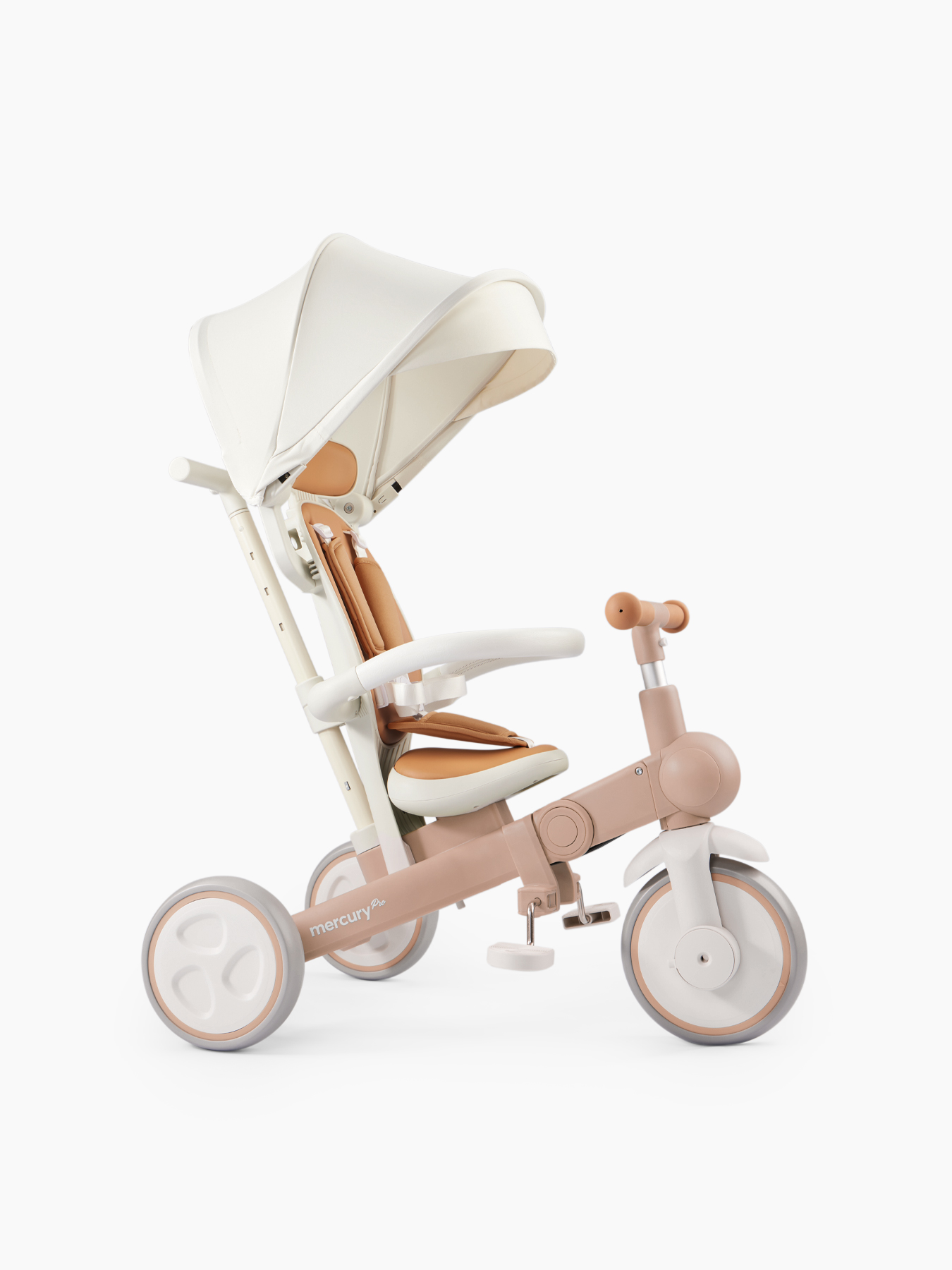 Велосипед трёхколёсный складной Happy Baby MERCURY PRO Beige