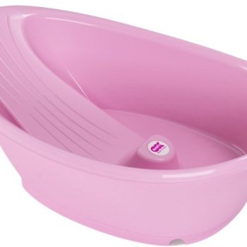 Детская ванночка с термометром Ok Baby Bella 14 Розовый (Pink)