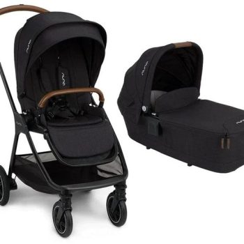 Коляска 2 в 1 Nuna Triv Next Caviar Черный (Black)
