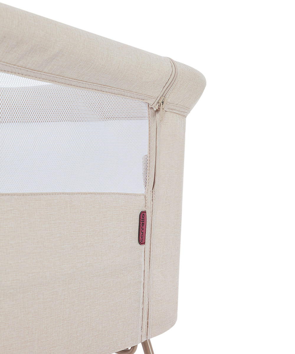 Приставная колыбель Carrello Gracia CRL-16502, Linen Beige