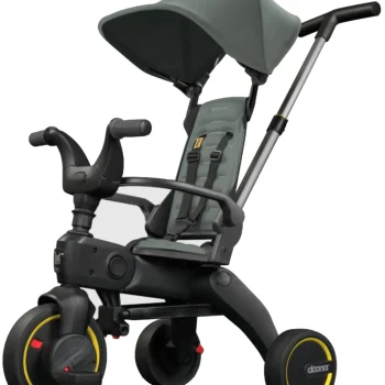 Велосипед - коляска 3-х колесный складной Doona Liki Trike S1 Slate Green (Forest Grey)