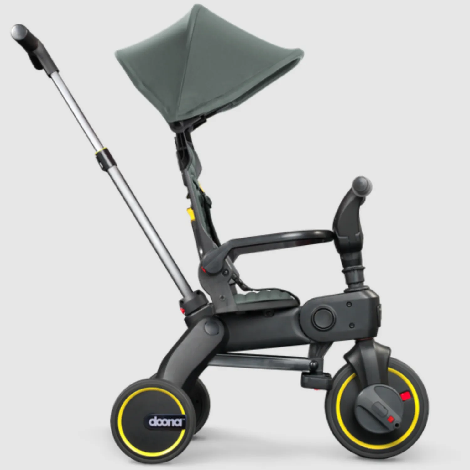 Велосипед - коляска 3-х колесный складной Doona Liki Trike S1 Slate Green (Forest Grey)