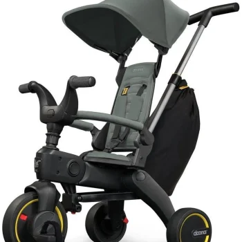 Велосипед - коляска 3-х колесный складной Doona Liki Trike S3 Slate Green (Forest Grey)