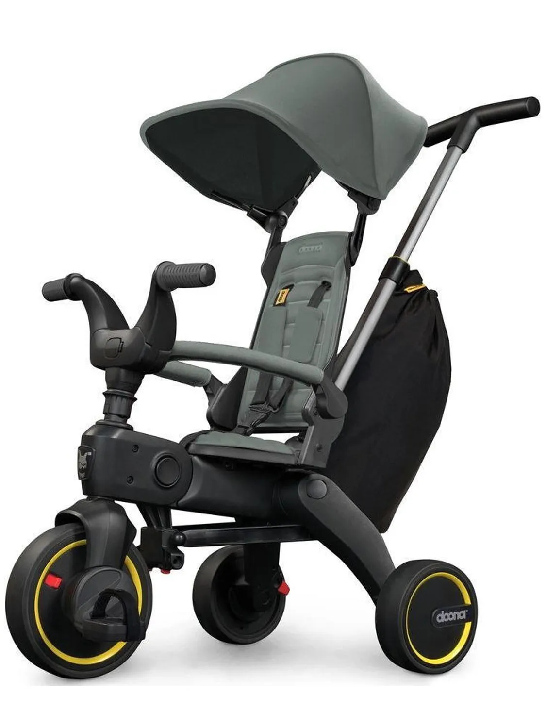 Велосипед - коляска 3-х колесный складной Doona Liki Trike S3 Slate Green (Forest Grey)