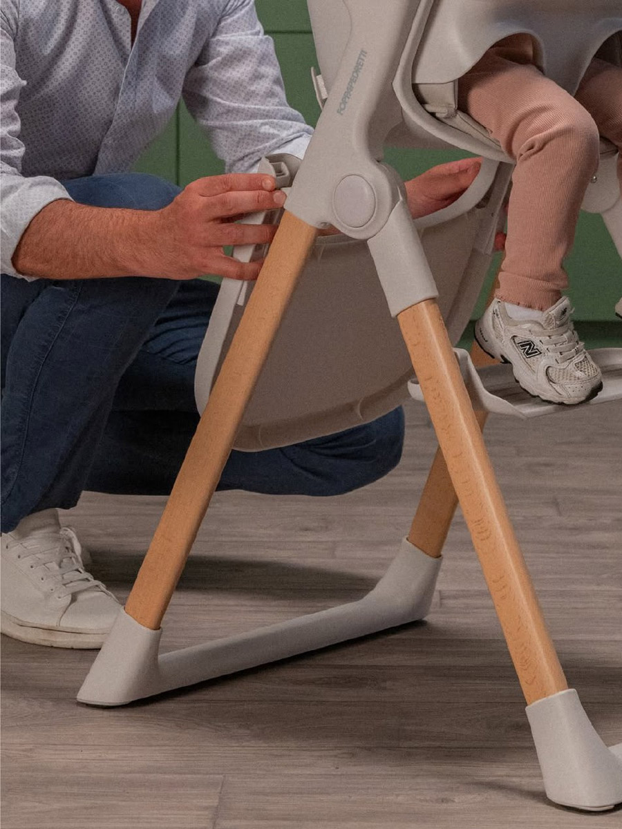 Стульчик для кормления 2 в 1 Foppapedretti Kidsmenu Sand (Песочно-бежевый)