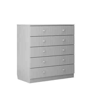 Детский комод с фрезеровкой Antemi Fred Серый (Grey)