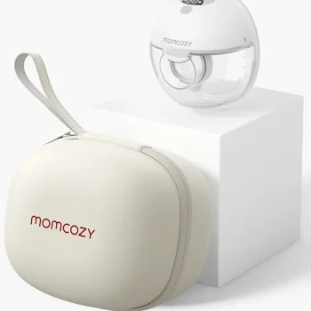 Молокоотсос Momcozy M5 беспроводной портативный электрический, серый