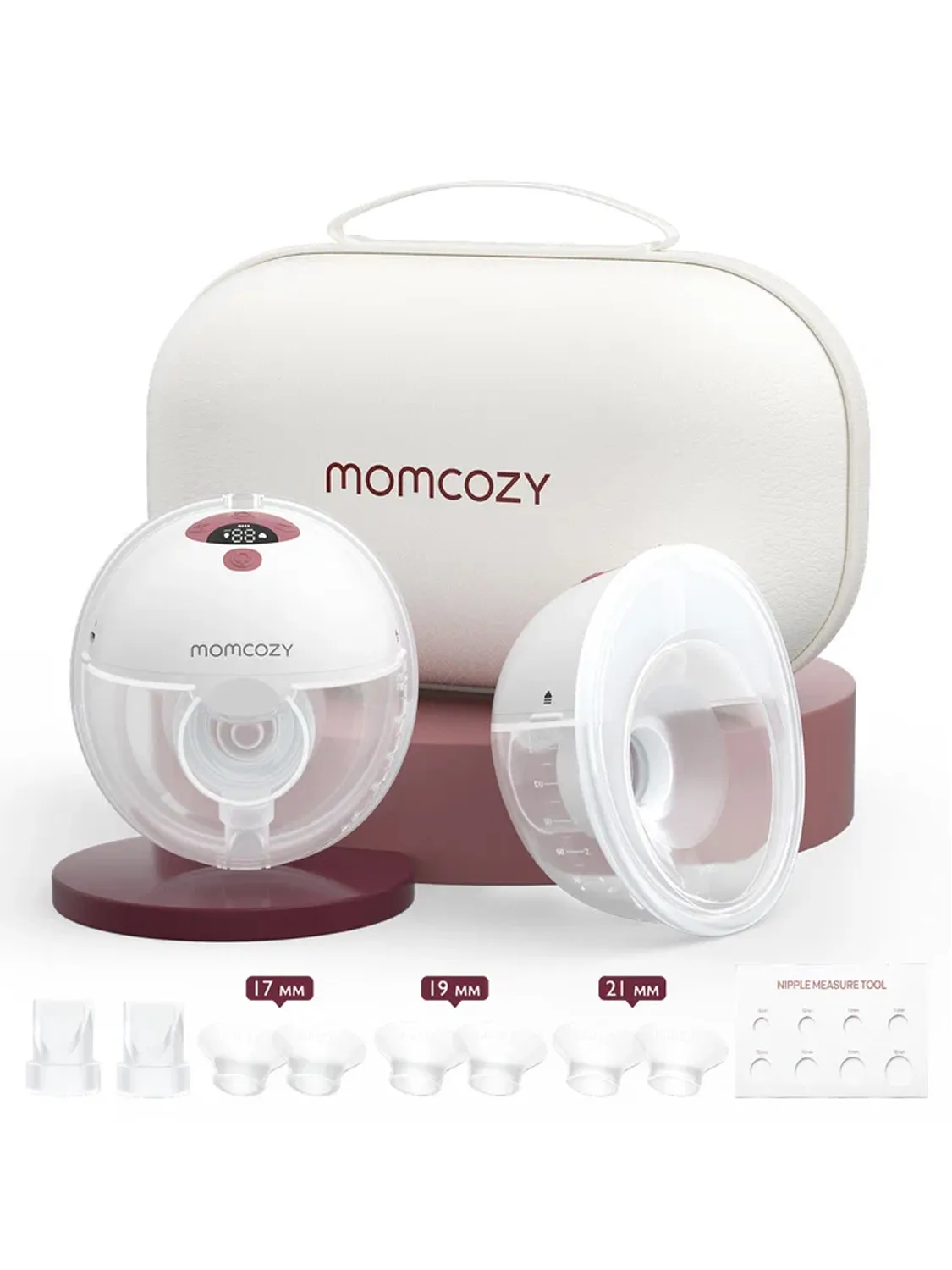 Молокоотсос Momcozy M5 беспроводной портативный электрический, уютный красный
