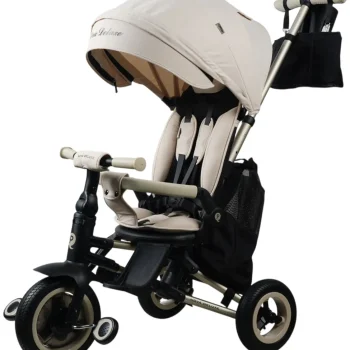 Велосипед 3-х колесный Qplay NOVA deluxe Beige cream