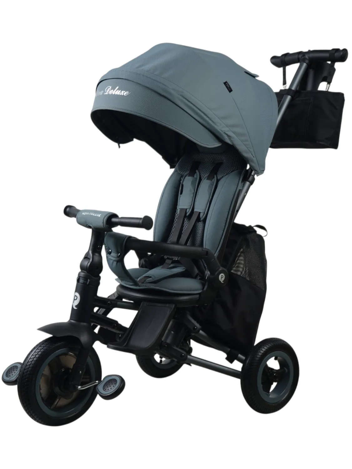 Велосипед 3-х колесный Qplay NOVA deluxe Stone grey