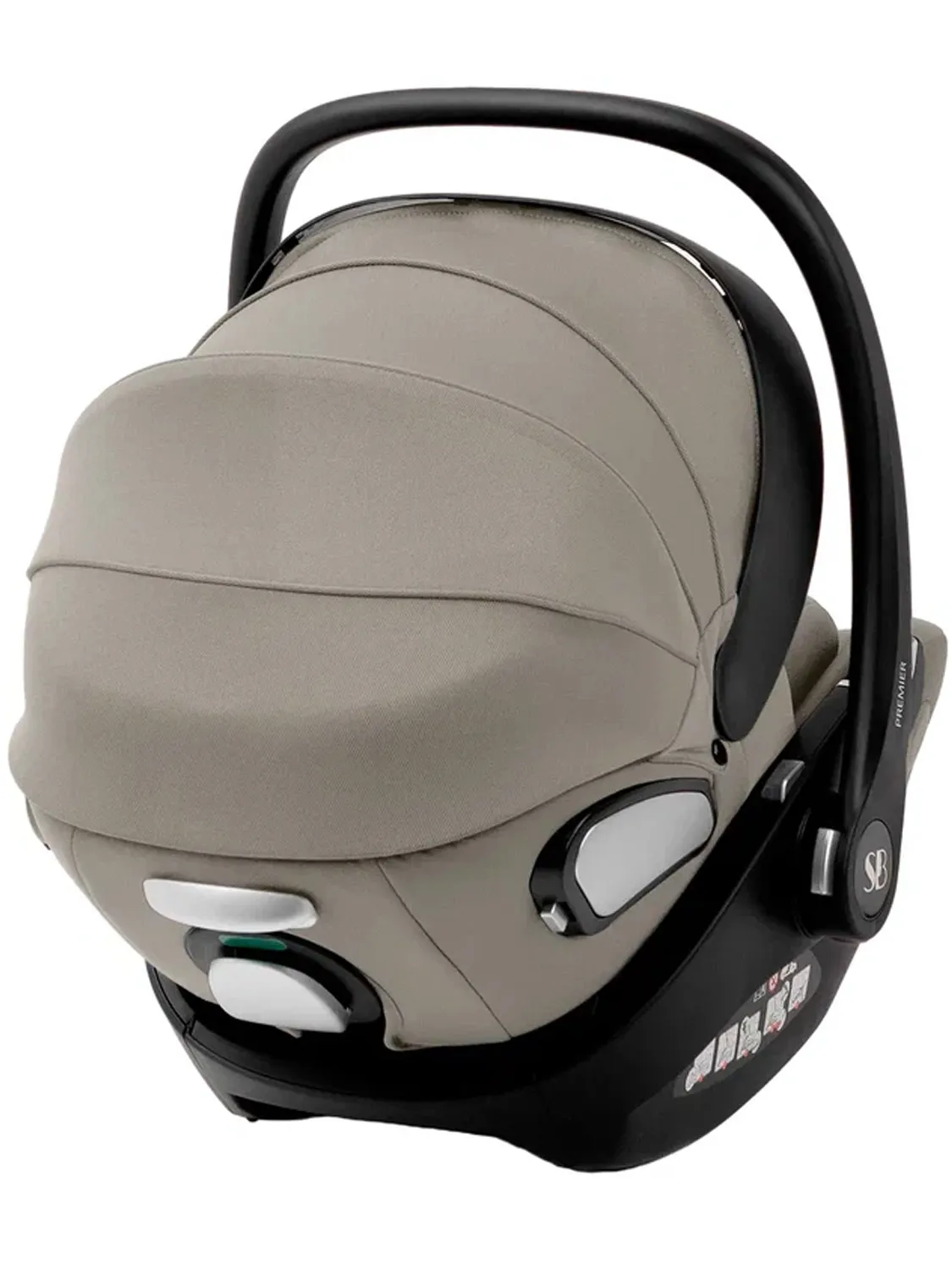 Автокресло 0+ Sweet Baby Premier WG06 Pro, бежевый (beige)