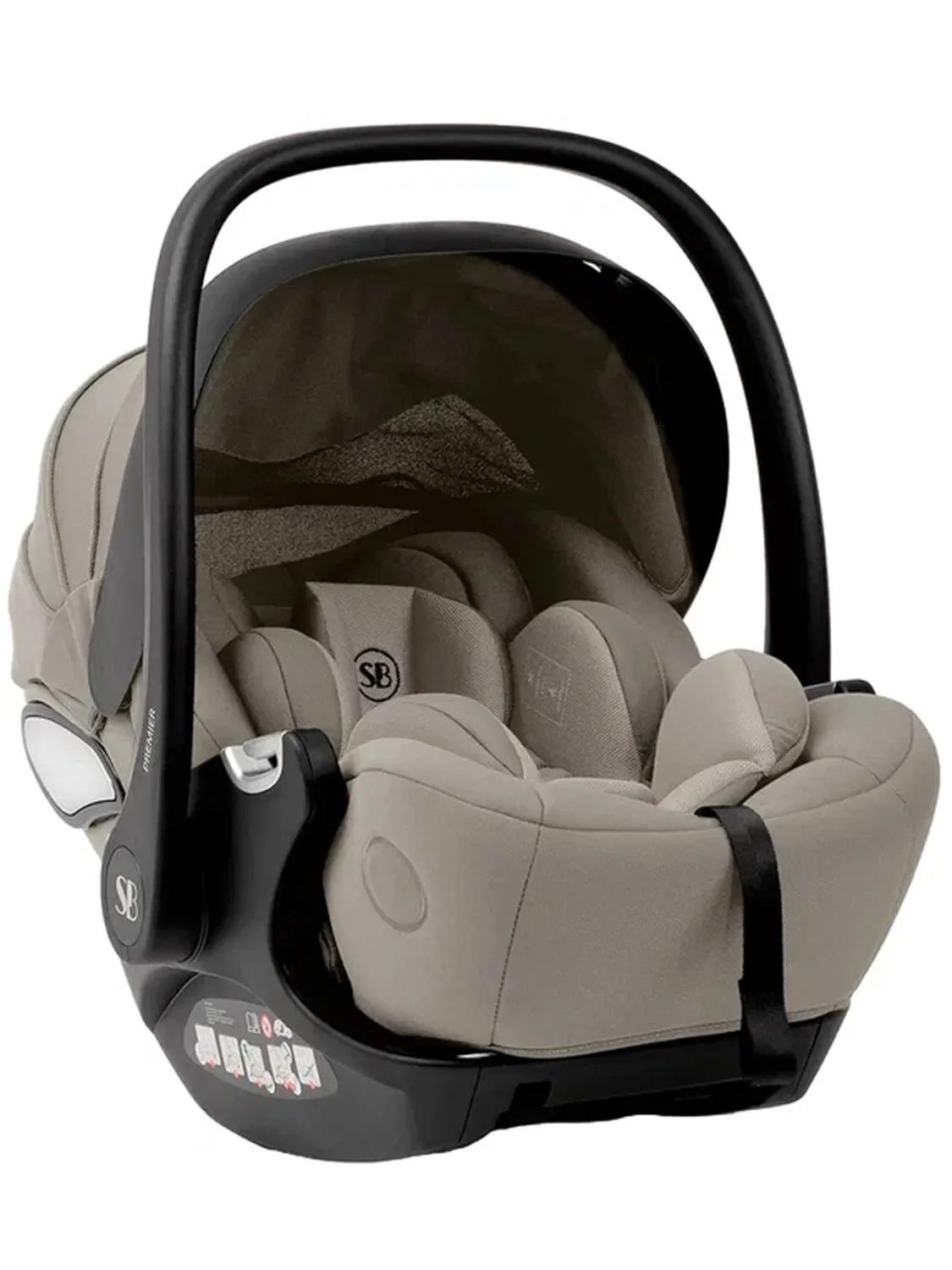 Автокресло 0+ Sweet Baby Premier WG06 Pro, бежевый (beige)