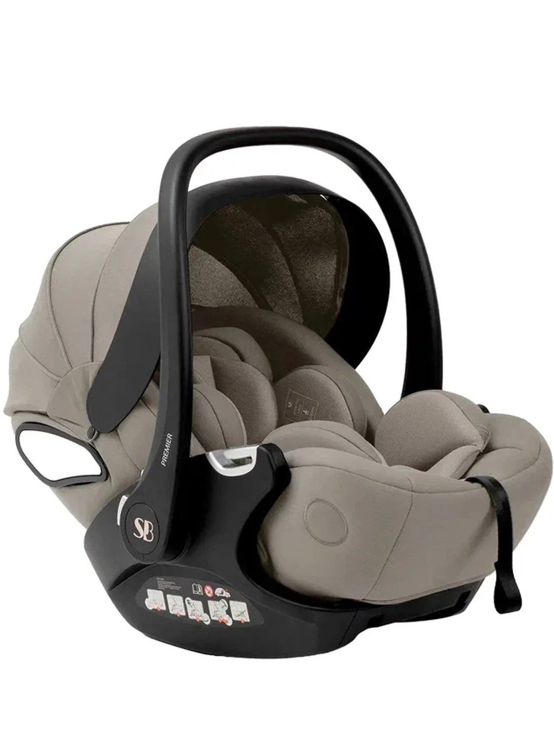Автокресло 0+ Sweet Baby Premier WG06 Pro, бежевый (beige)