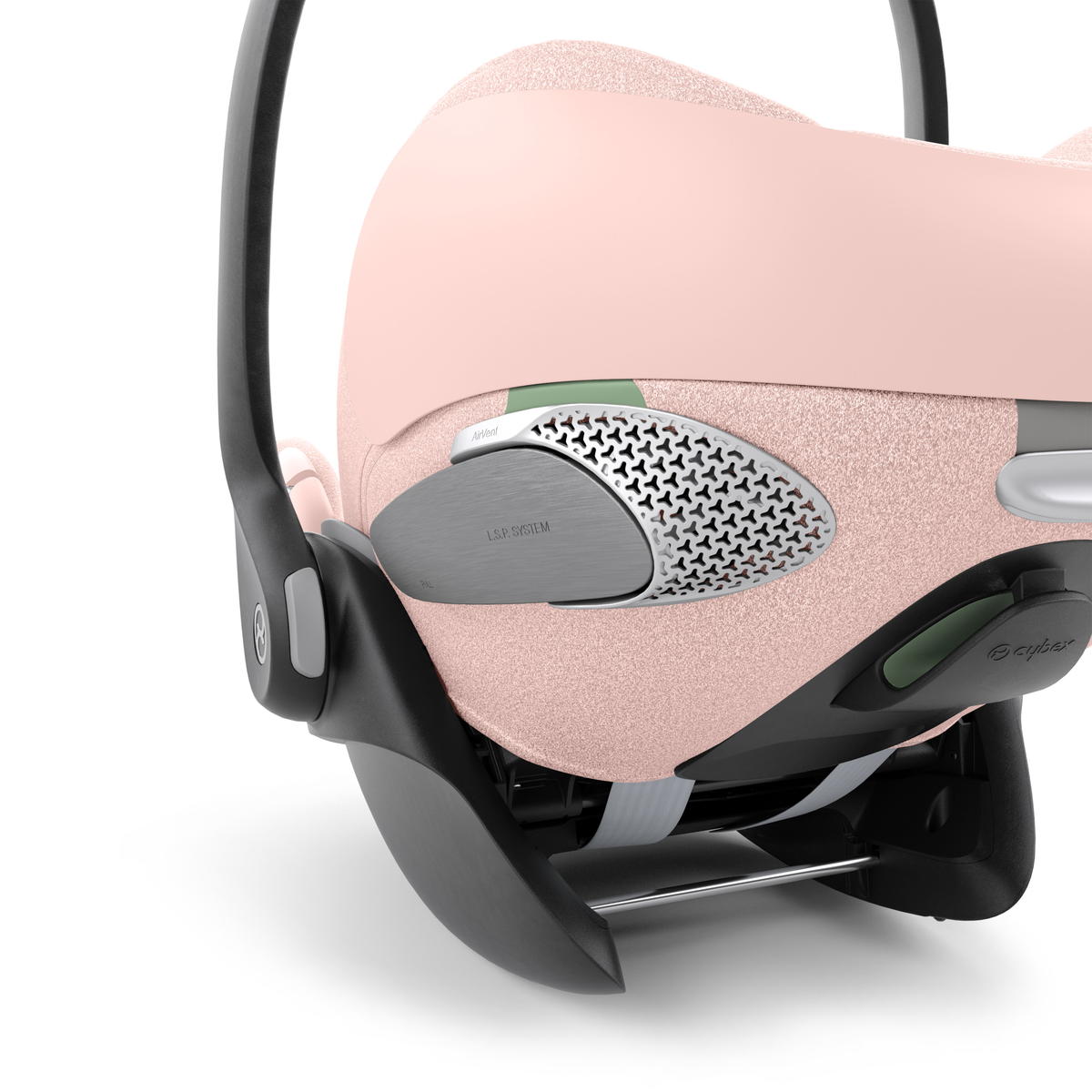 Автокресло Cybex Cloud T i-Size, Peach Pink Plus, группа 0+ (0–13 кг)