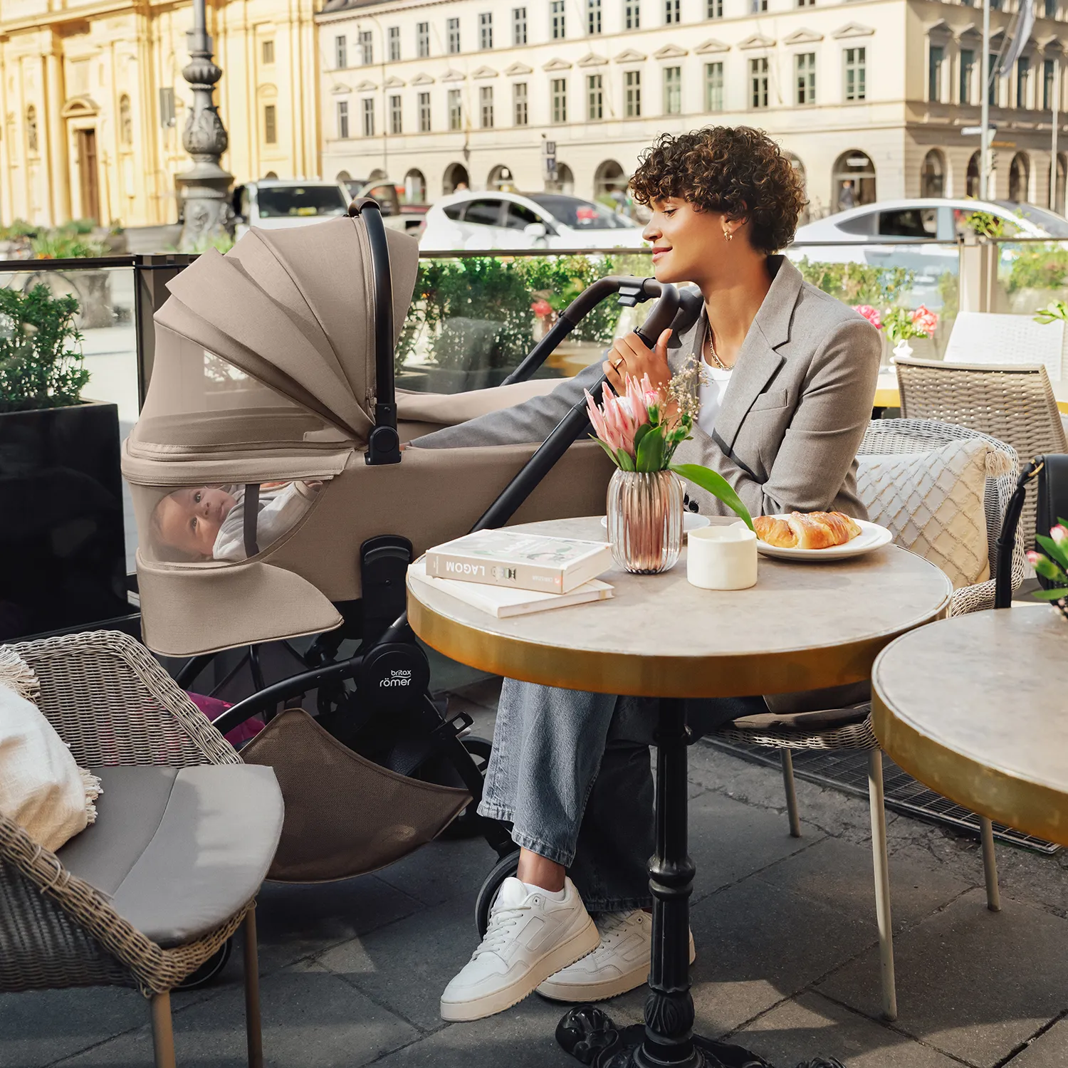 Спальный блок для коляски Britax Roemer RIO Style Teak
