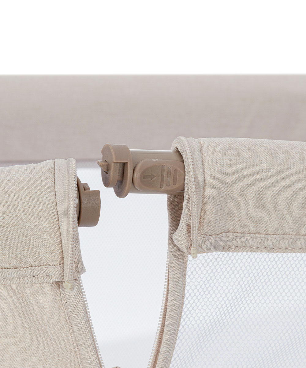 Приставная колыбель Carrello Gracia CRL-16502, Linen Beige