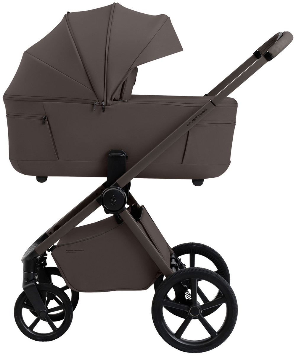 Коляска 2 в 1 Sweet Baby Elegante Therma Colore 2.0 Chocolate Brown SBL