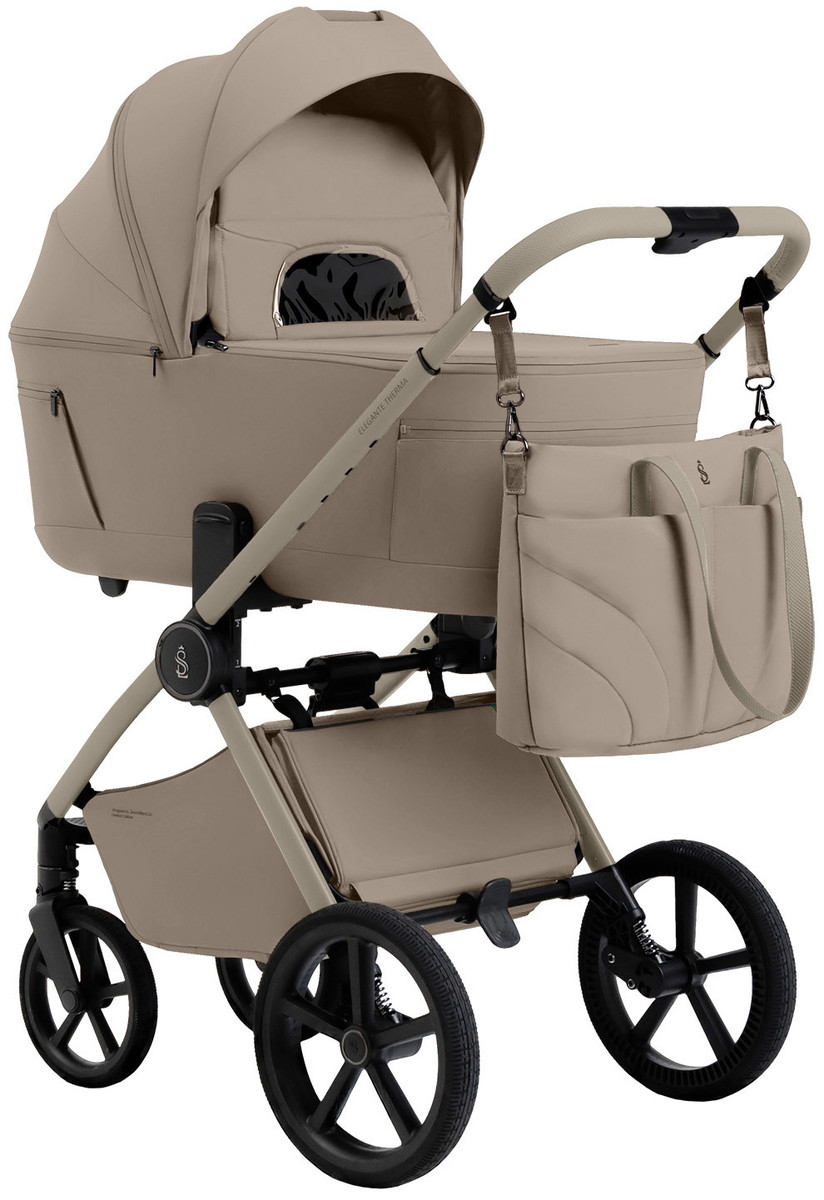 Коляска 2 в 1 Sweet Baby Elegante Therma Colore 2.0 Champagne Beige SBL