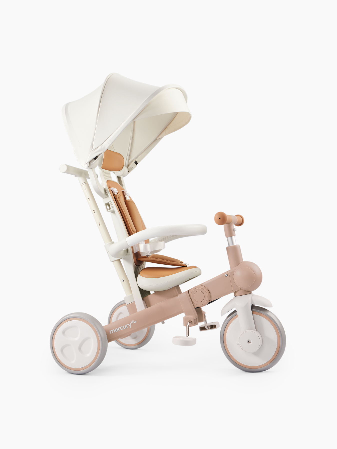 Велосипед трёхколёсный складной Happy Baby MERCURY PRO Beige
