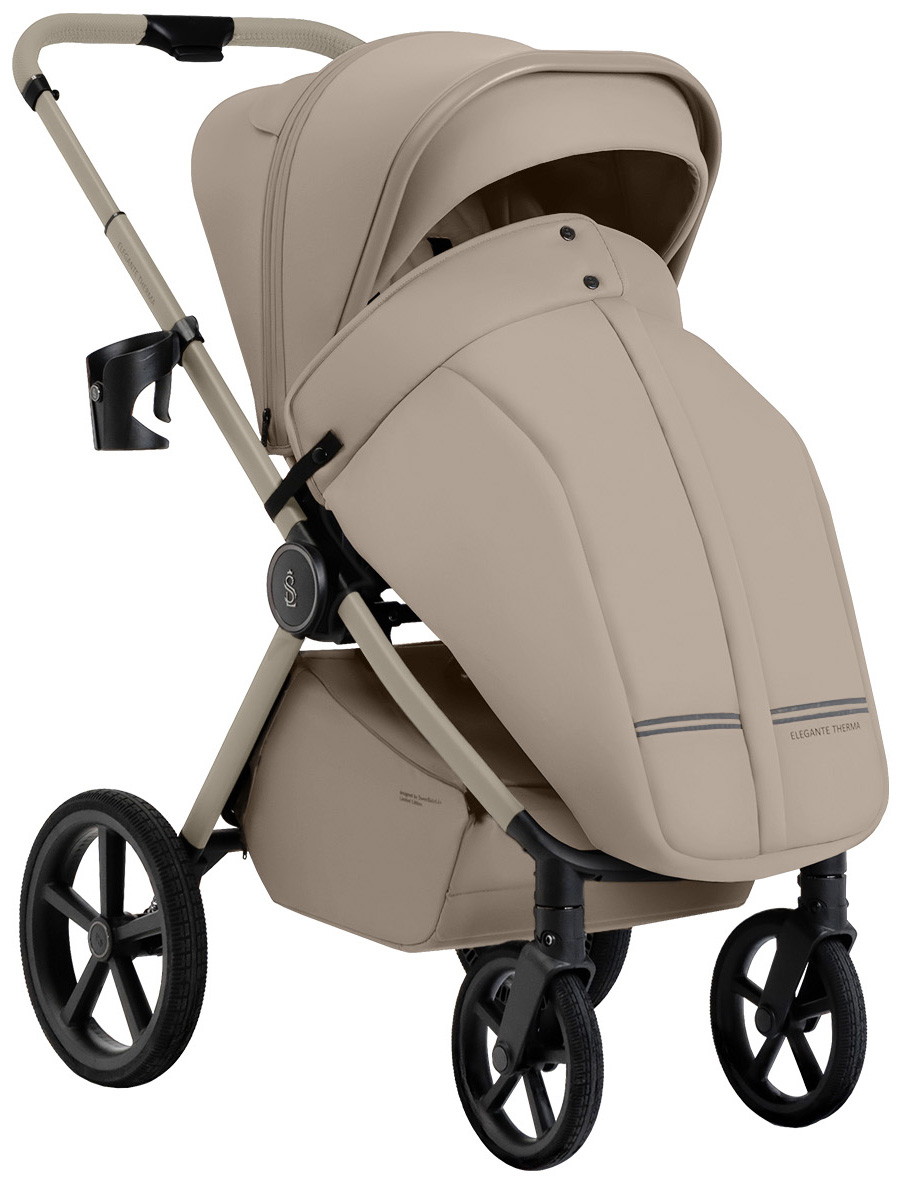 Коляска 2 в 1 Sweet Baby Elegante Therma Colore 2.0 Champagne Beige SBL