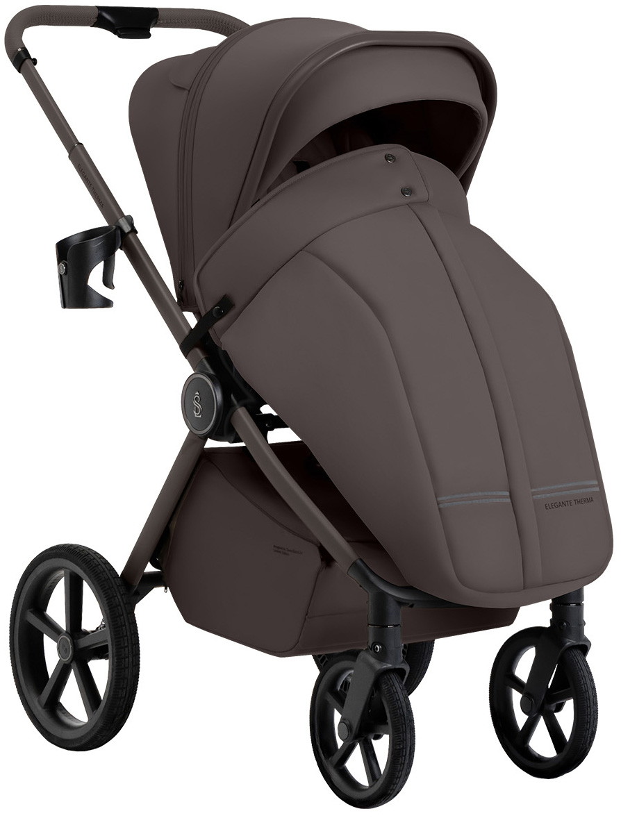 Коляска 2 в 1 Sweet Baby Elegante Therma Colore 2.0 Chocolate Brown SBL