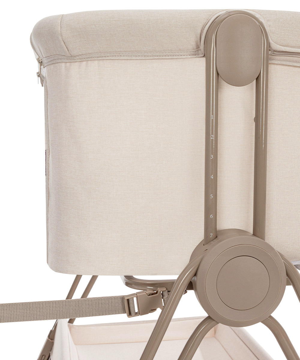 Приставная колыбель Carrello Gracia CRL-16502, Linen Beige