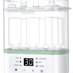 Стерилизатор Momcozy BS02 электрический паровой для детских бутылочек 8 в 1, белый