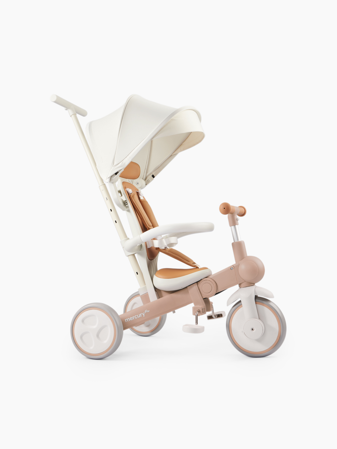 Велосипед трёхколёсный складной Happy Baby MERCURY PRO Beige
