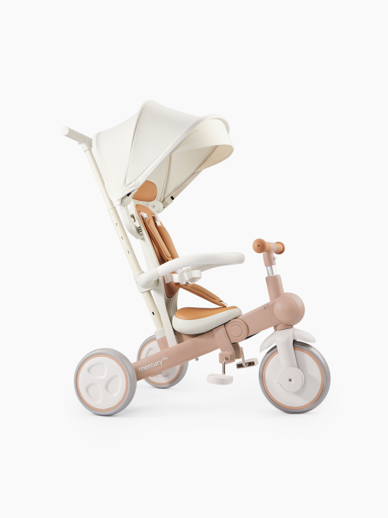 Велосипед трёхколёсный складной Happy Baby MERCURY PRO Beige
