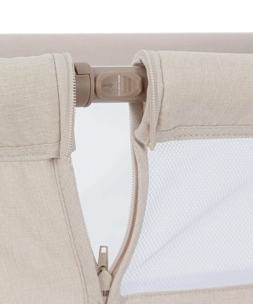 Приставная колыбель Carrello Gracia CRL-16502, Linen Beige