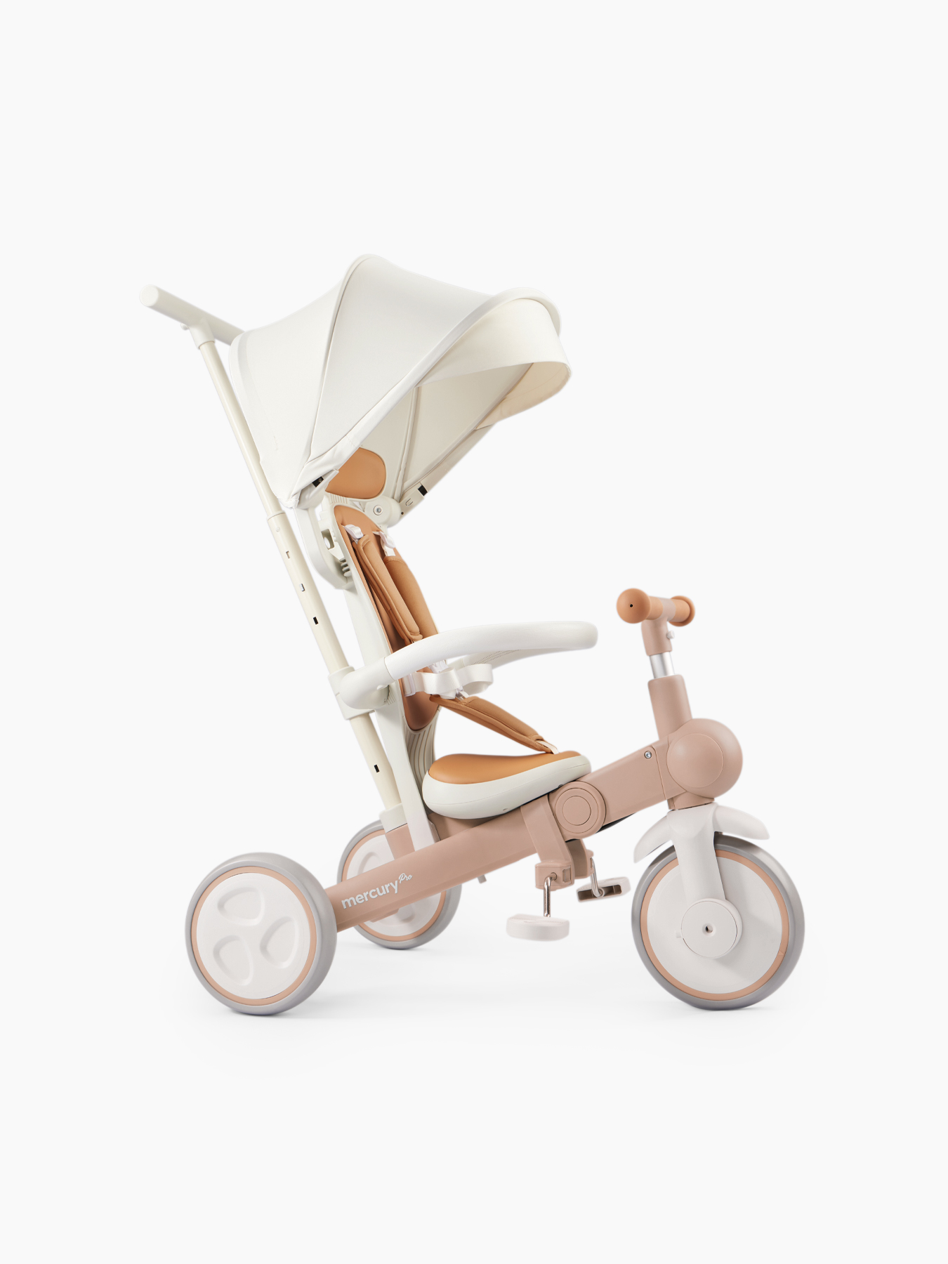 Велосипед трёхколёсный складной Happy Baby MERCURY PRO Beige