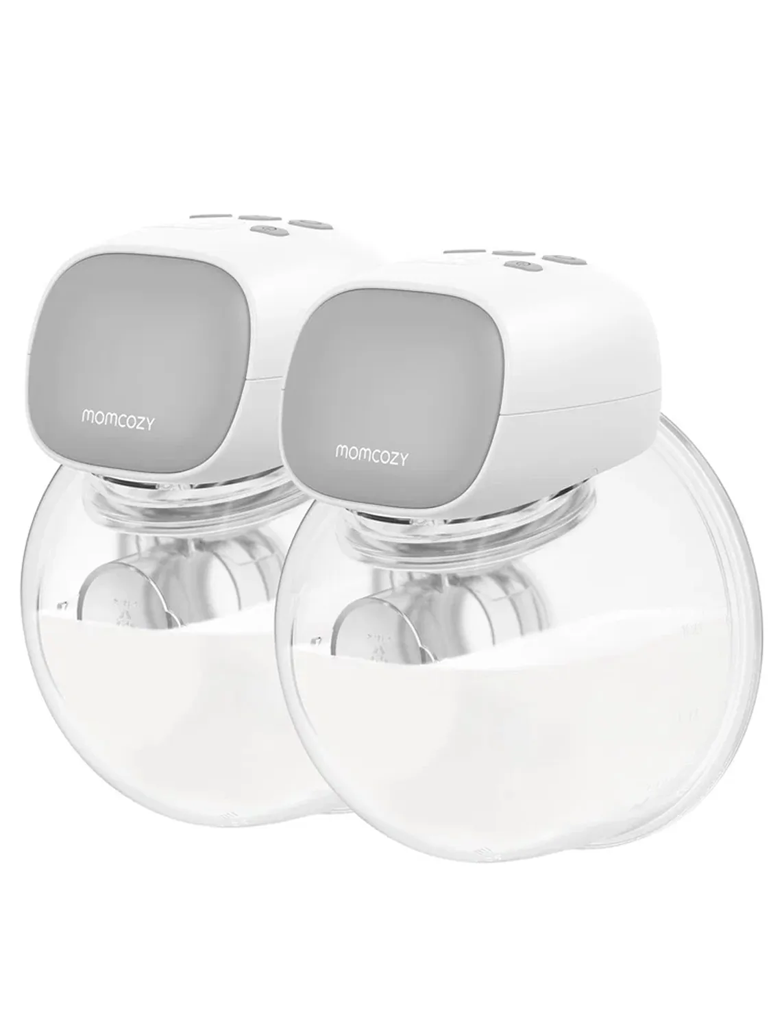 Молокоотсос Momcozy S9 Pro беспроводной портативный электрический, 2 шт., серый