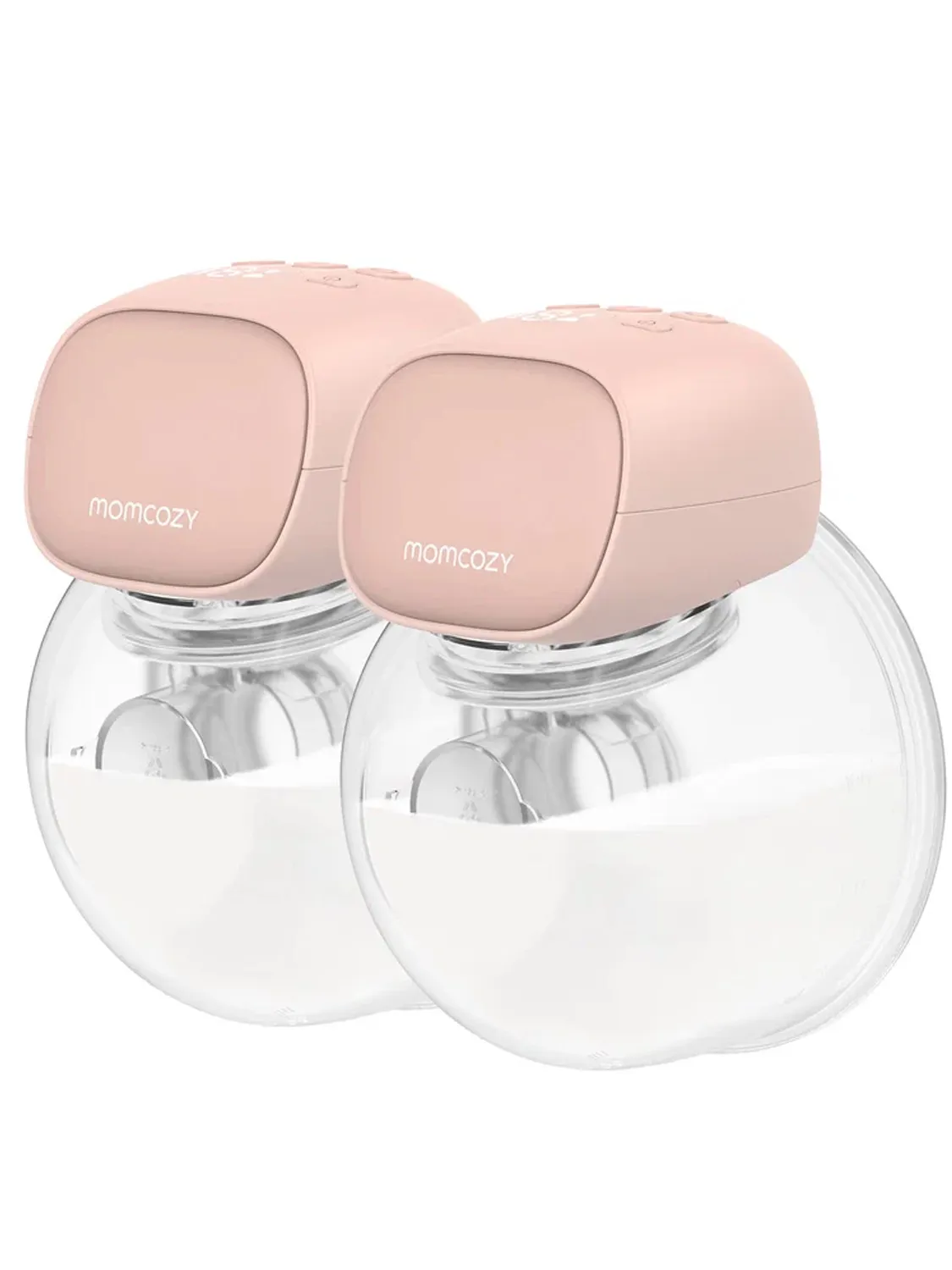 Молокоотсос Momcozy S9 Pro беспроводной портативный электрический, 2 шт., розовый