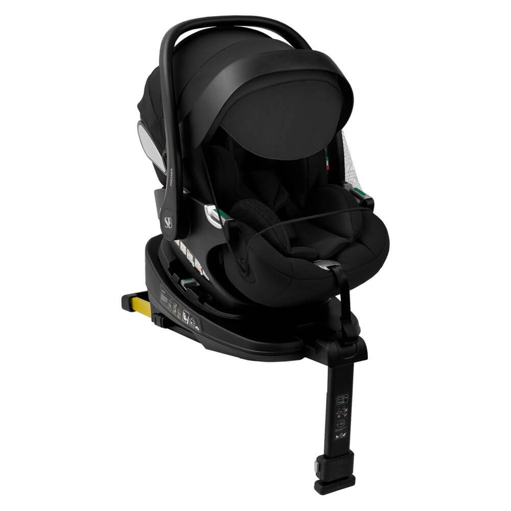 Автолюлька Sweet Baby Premier Plus с базой Isofix, Black