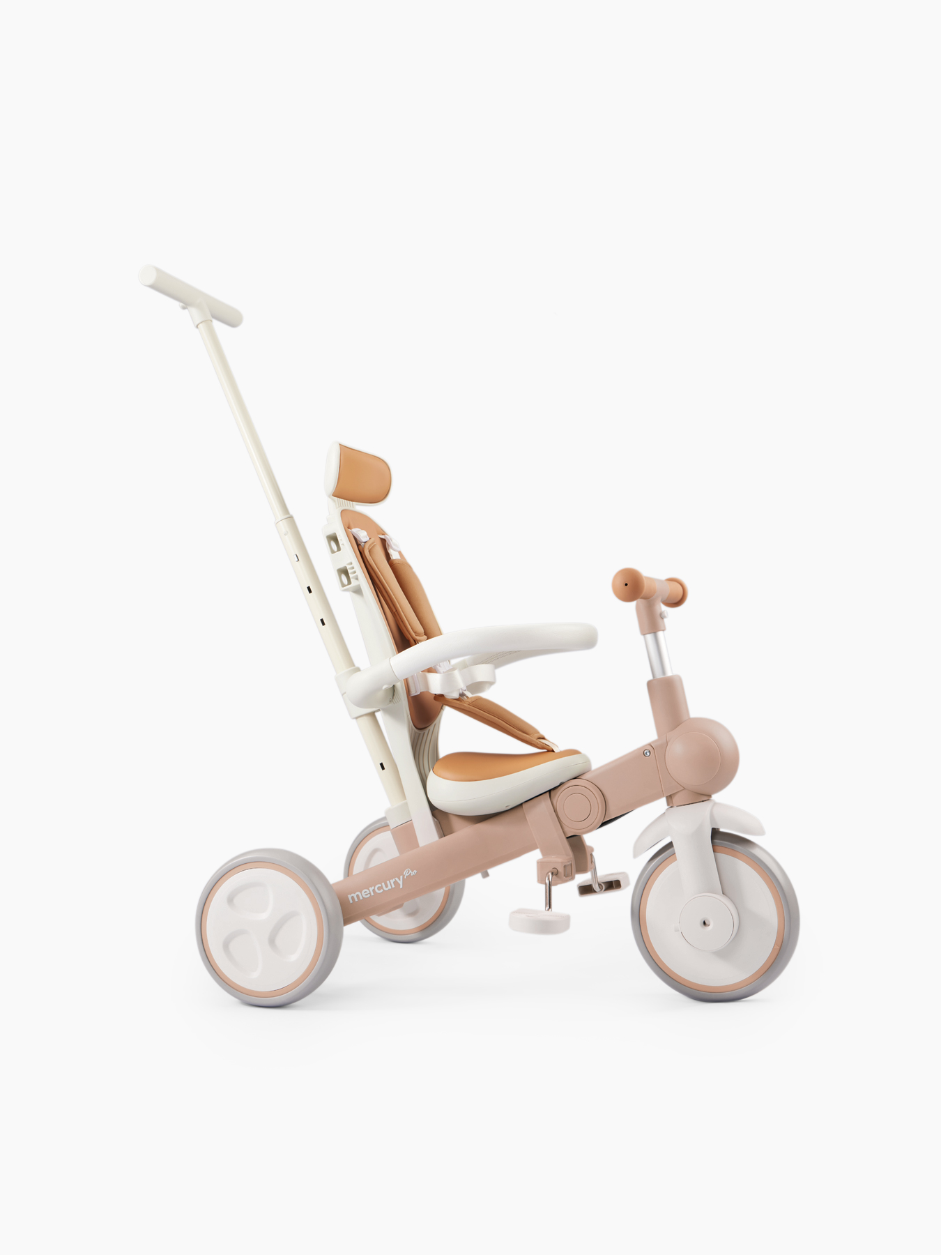 Велосипед трёхколёсный складной Happy Baby MERCURY PRO Beige